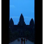 Es wird Nacht über Angkor Wat - Siem Reap, Kambodscha