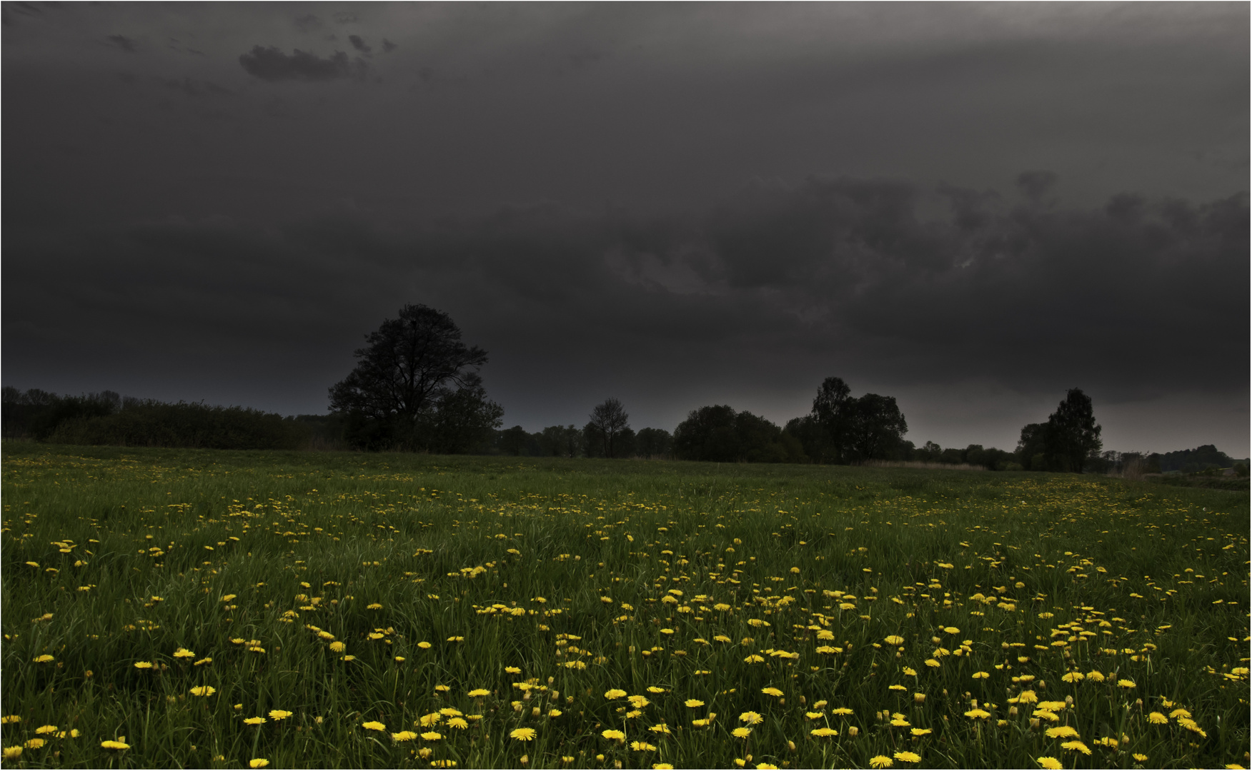 Es wird regen geben...