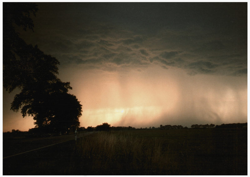 es wird regen geben