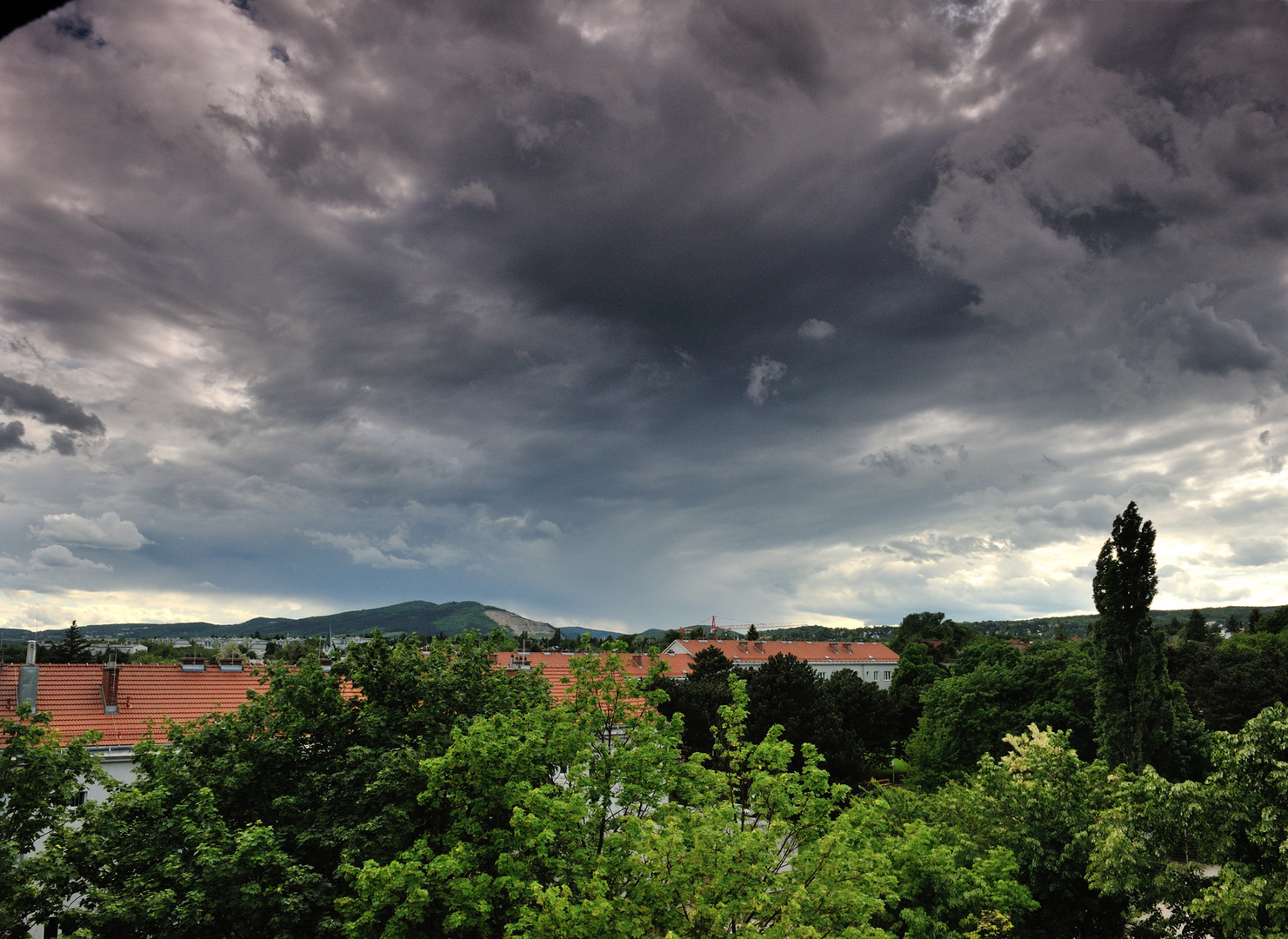 es wird Regen geben