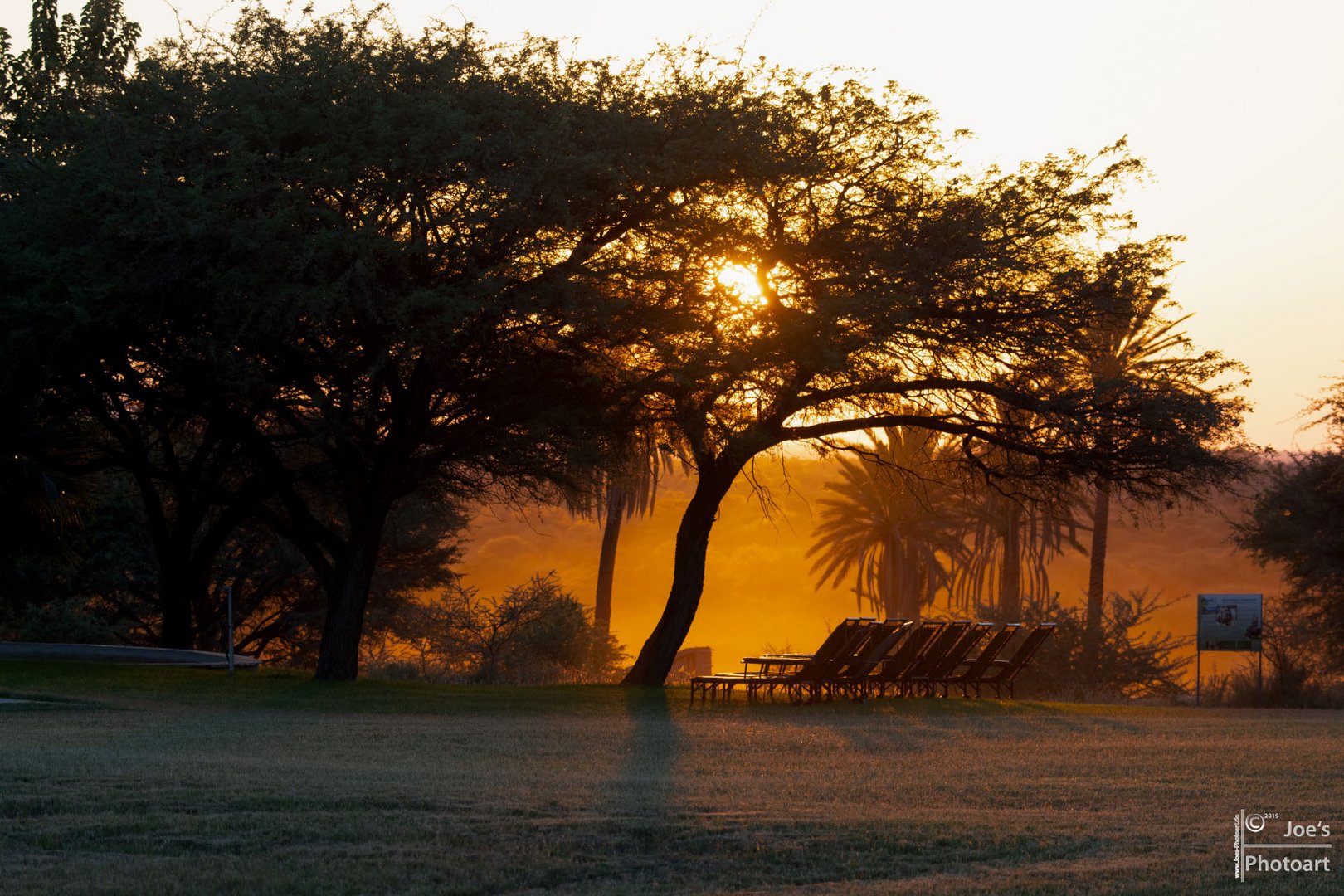 Es wird Tag in Namibia