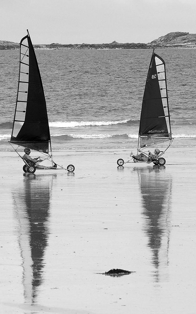 ... es wird wieder kommen ... das Strandsegeln