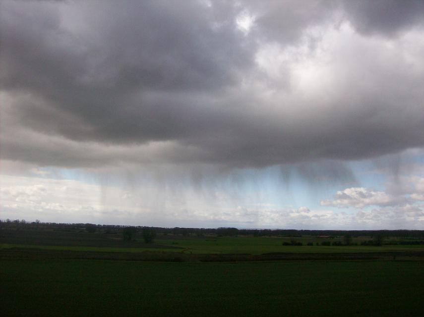 Es wird wohl Regen geben