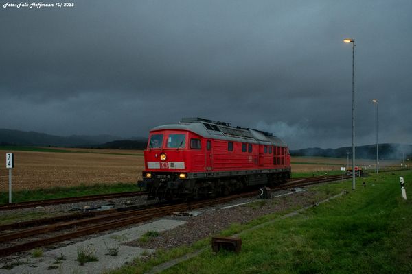 Es wurde schnell finster