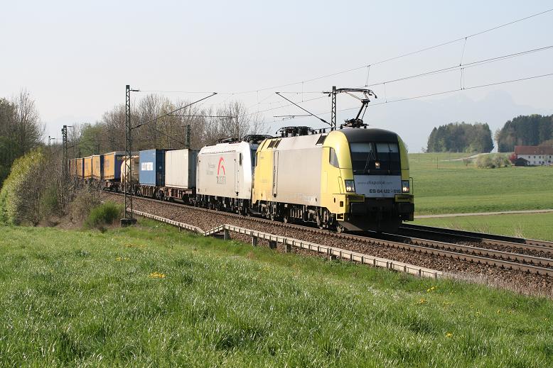 ES64U2-010 bei Hilperting in Oberbayern