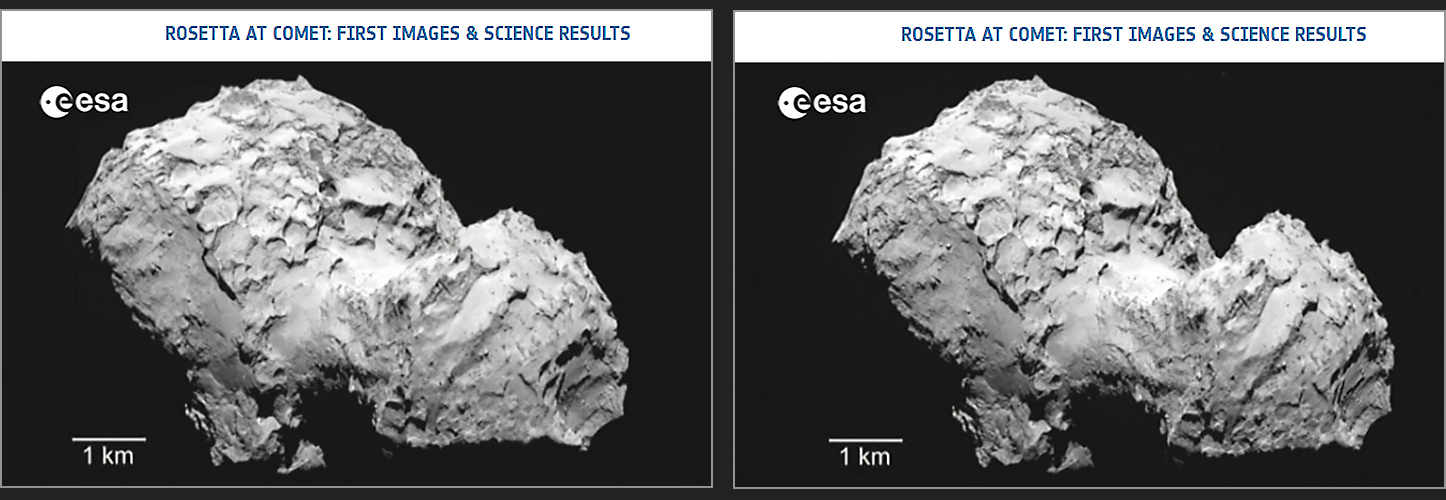 ESA: Rosetta At Comet