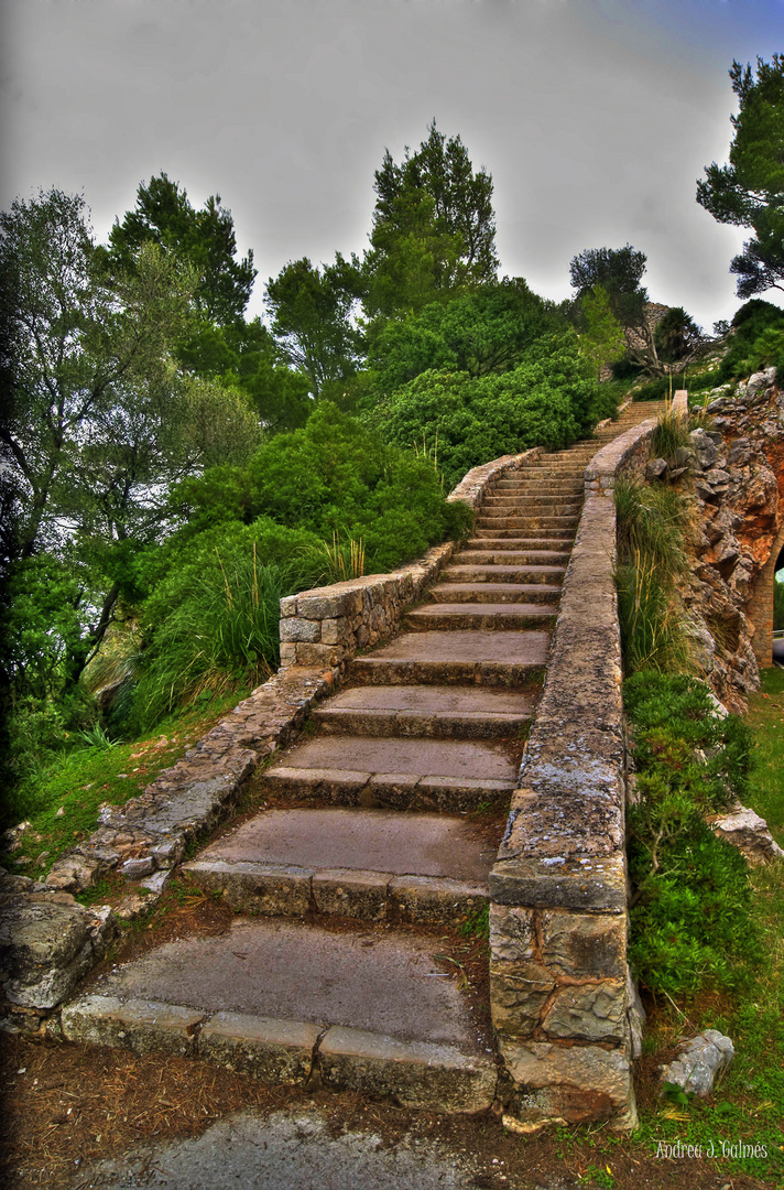 Escala al mirador des Grau - Estellencs