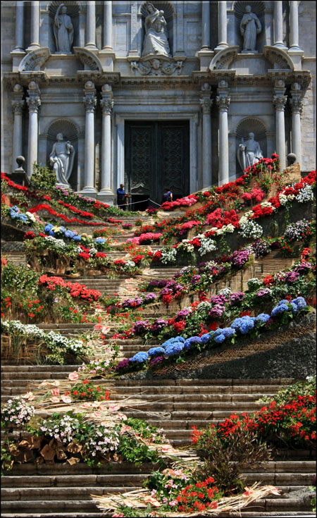 ESCALA FETA DE FLORS