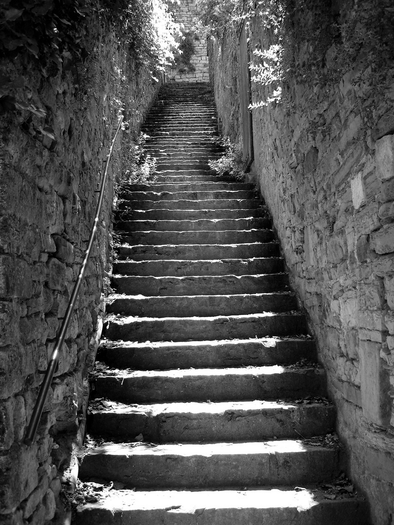 Escalator à l'ancienne