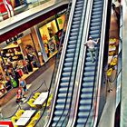 Escalator dans la Médiacité