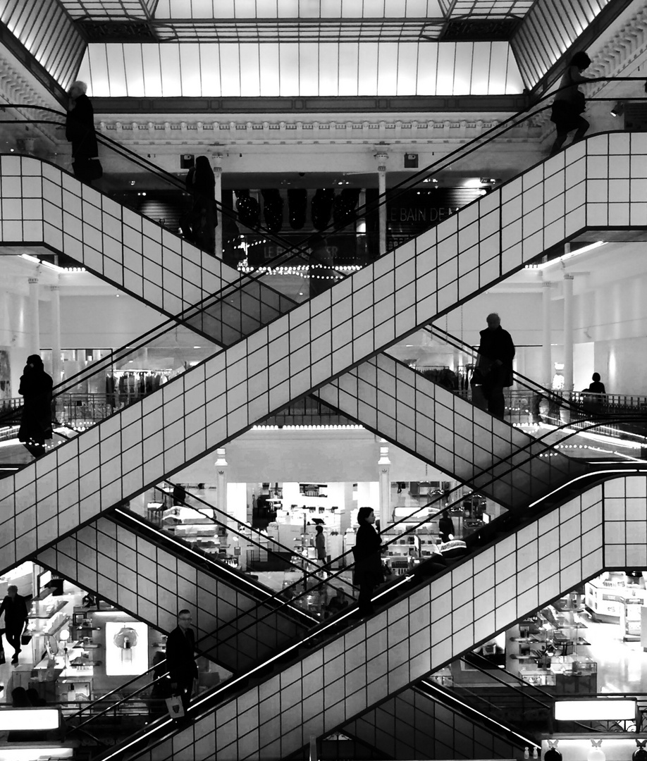 Escalator du Bon marché