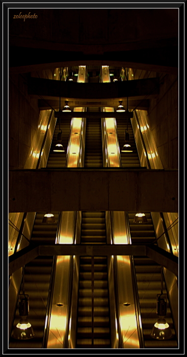 Escalator @ Schottenring - Vienna