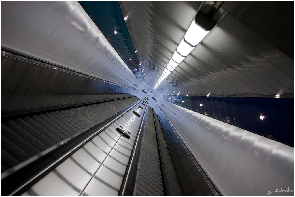 escalator tube