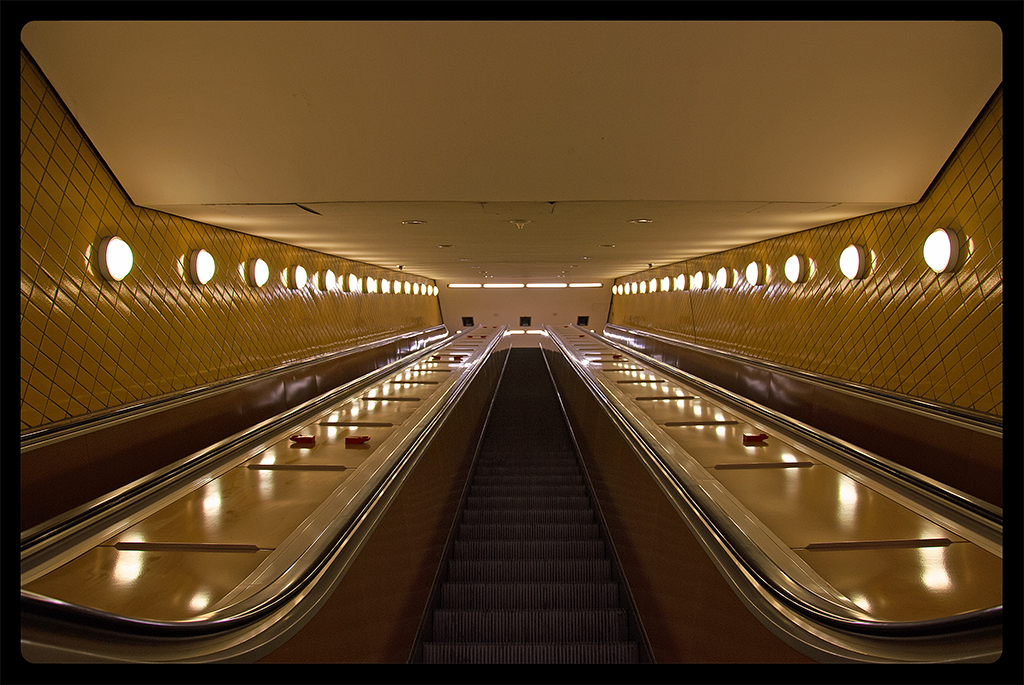 escalator U2 Gänsemarkt