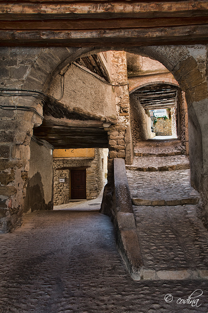 Escalera con solera