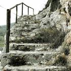 escalera de piedra