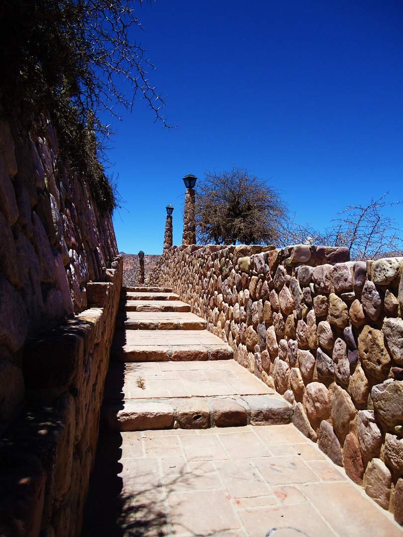 Escalera del monumento de la Independencia (Humahuaca - Jujuy - Argentina)