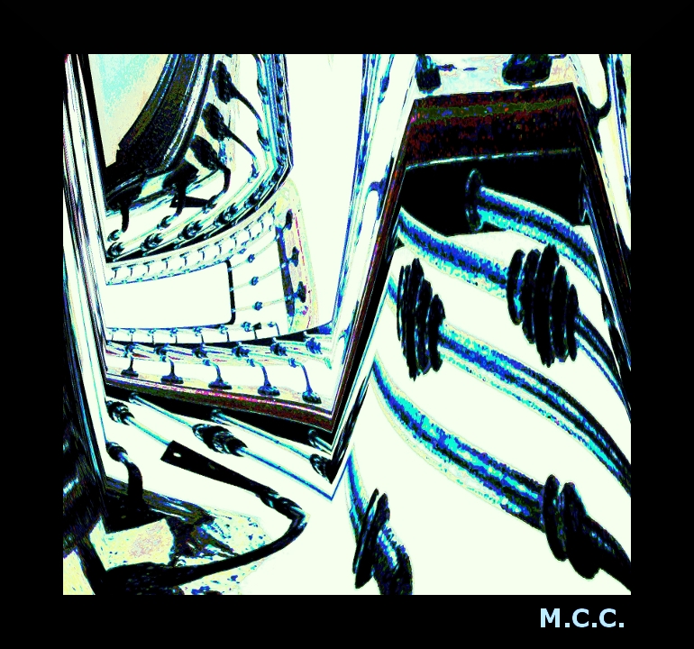 Escalera sin ascensor vista por una anciana.