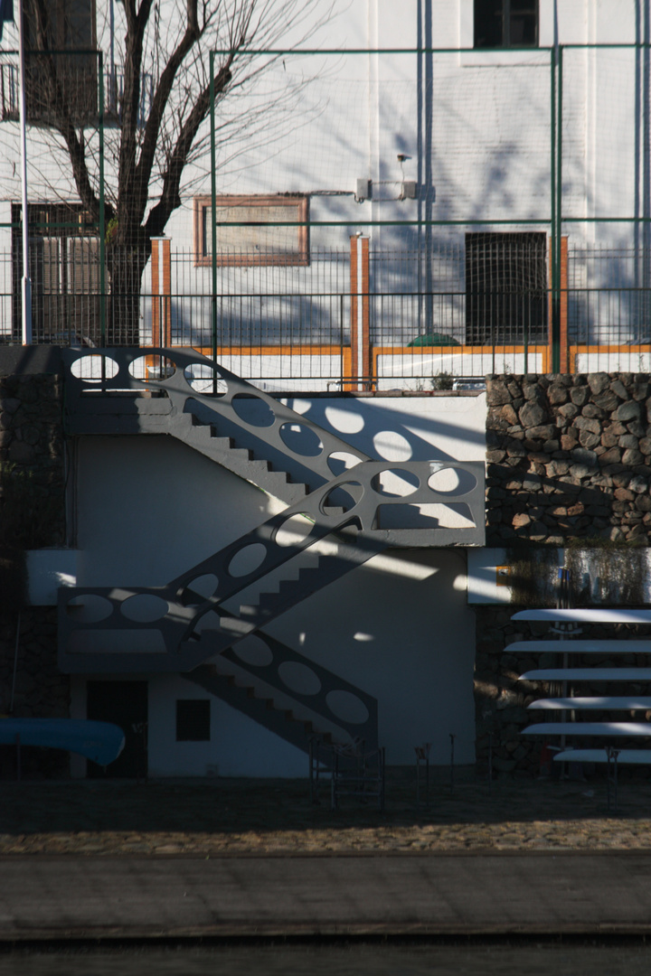 escaleras años sesenta