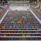 Escaleras de colores