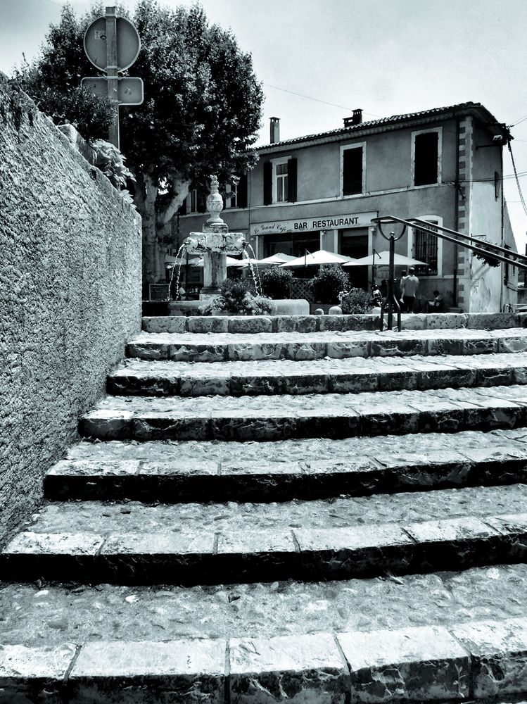 Escalier à Valensole