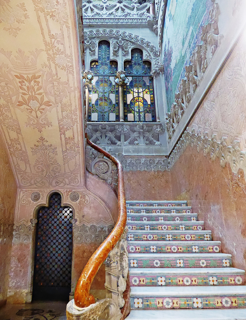  escalier de la CASA NAVAS