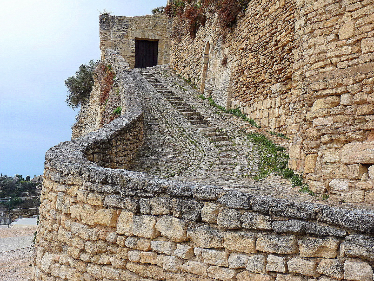 Escalier en calade .