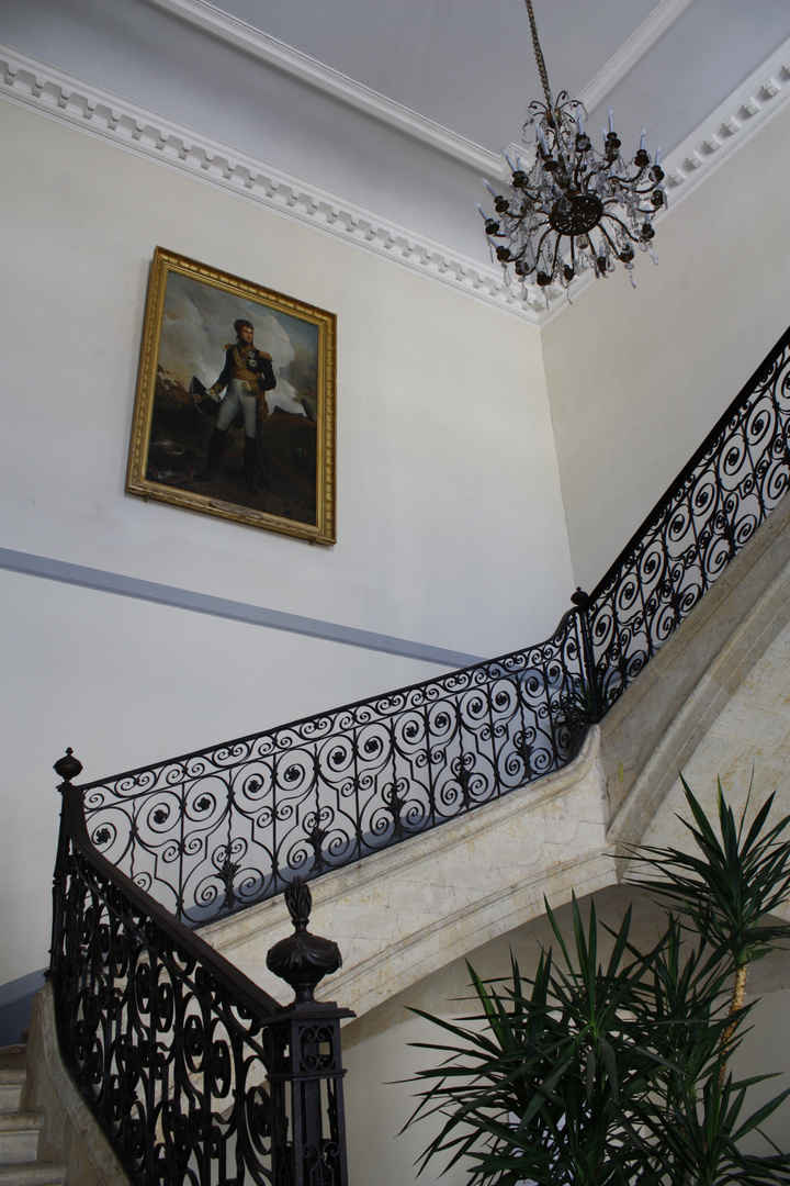 escalier en fer forgé