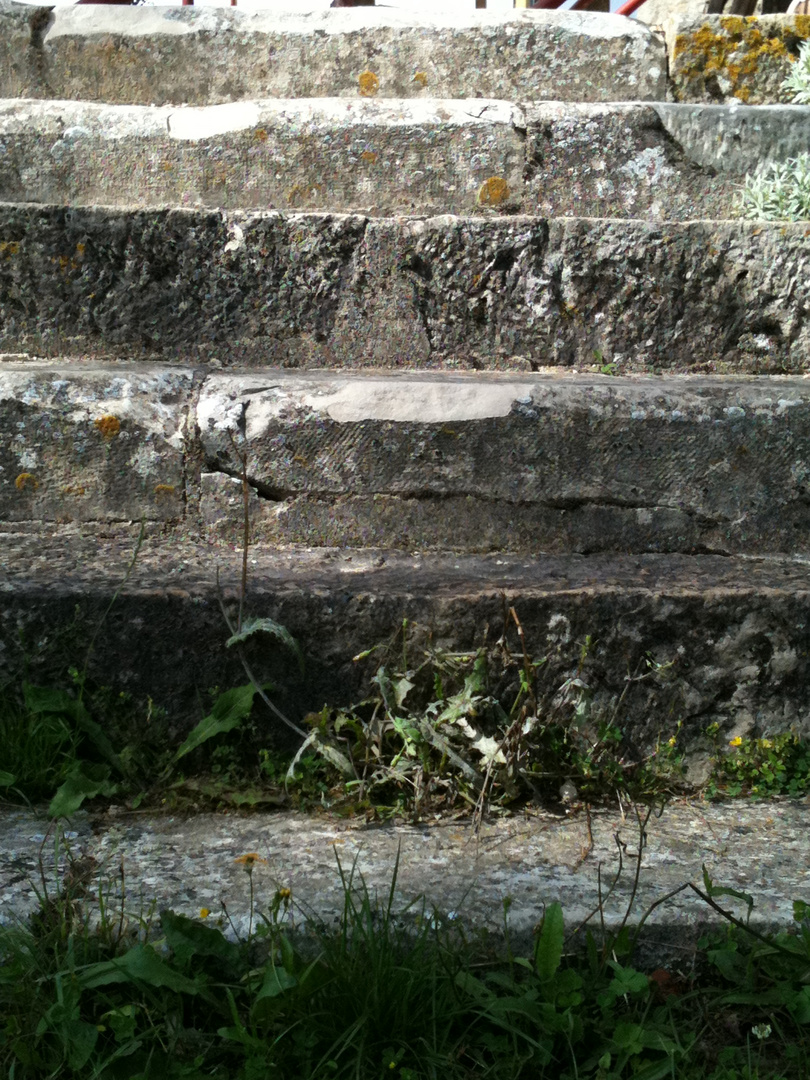 escalier en pierre