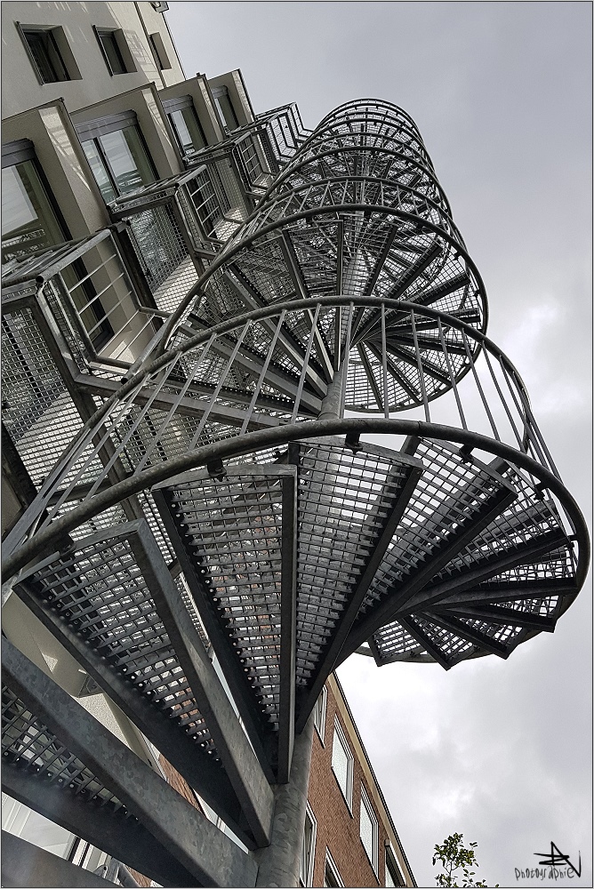 Escalier extérieur - Hôtel