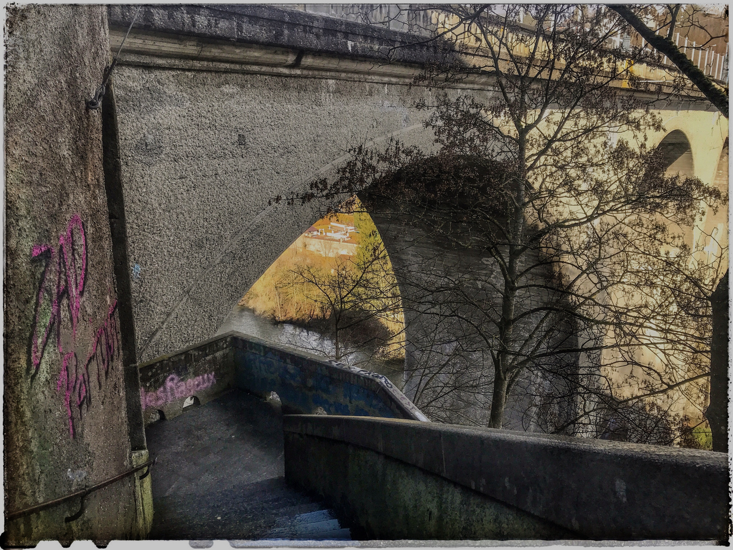 Escaliers du Pont de Zaeringen
