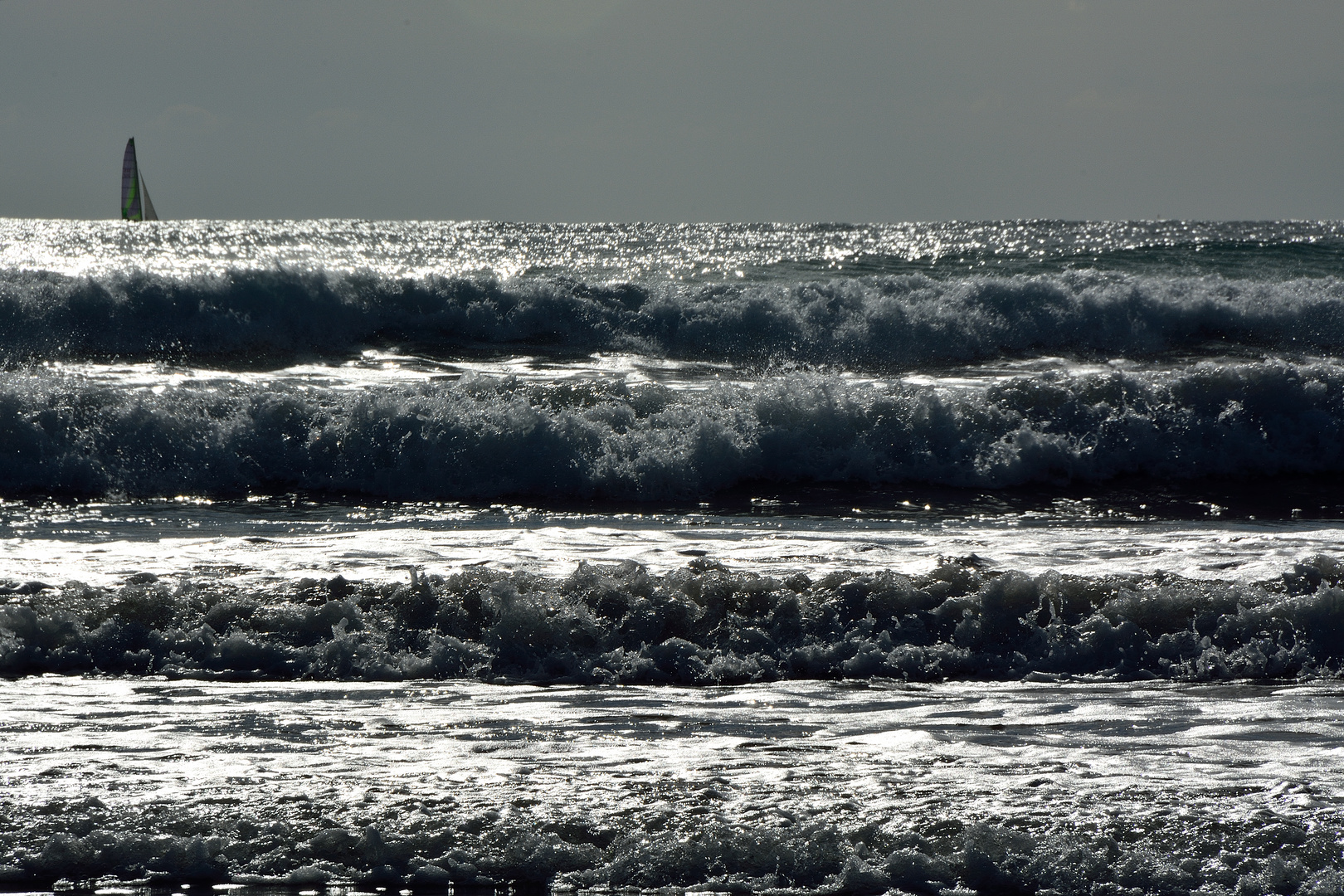 Escalones en la Mar