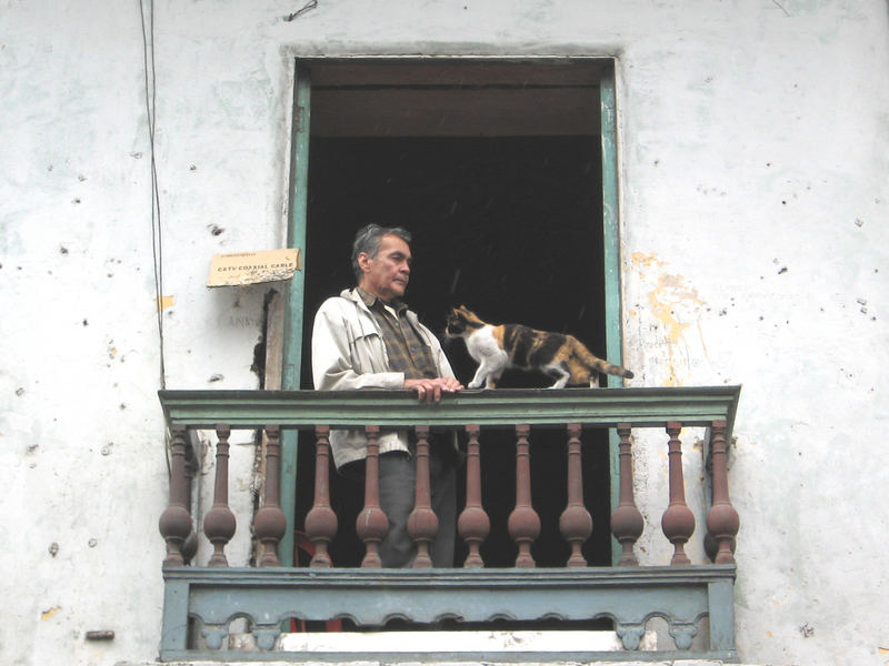 Escena de balcón / Balcony scene