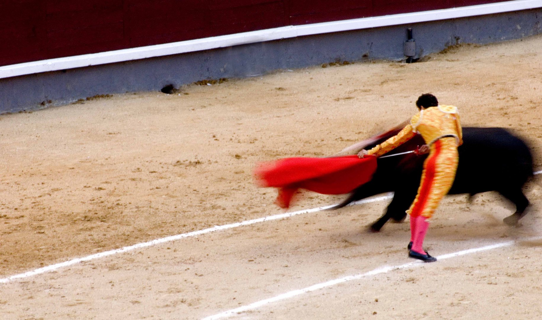 Escena de toros