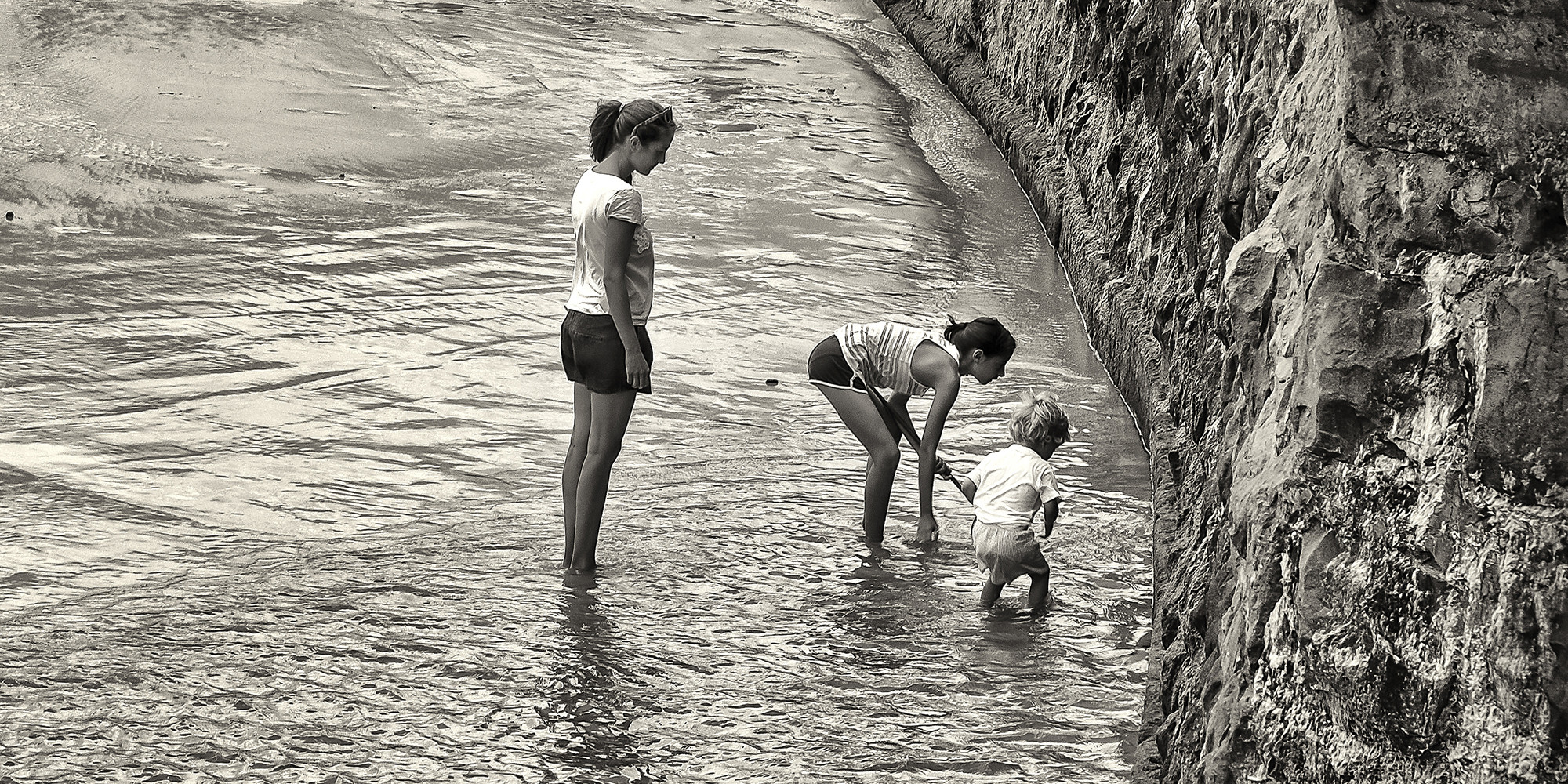 Escena en la playa