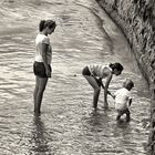 Escena en la playa