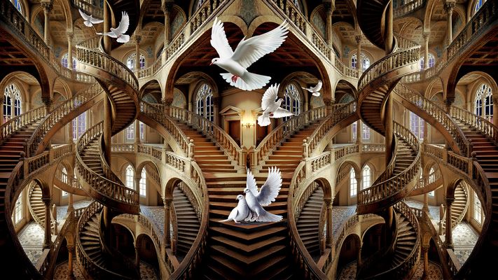 Escher's doves 