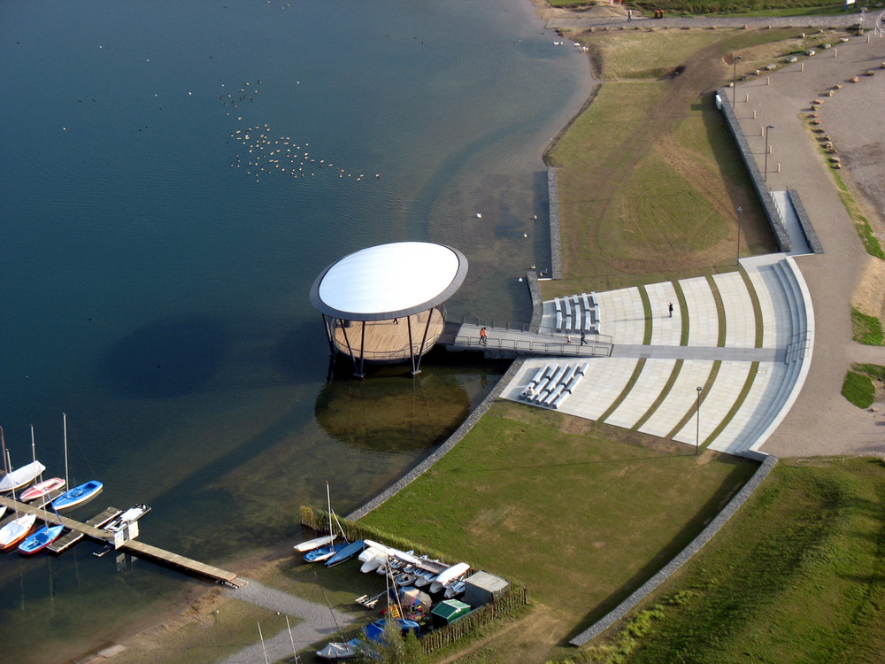 Eschweiler Blausteinsee, Seebühne 2008, Klein-Bregenz