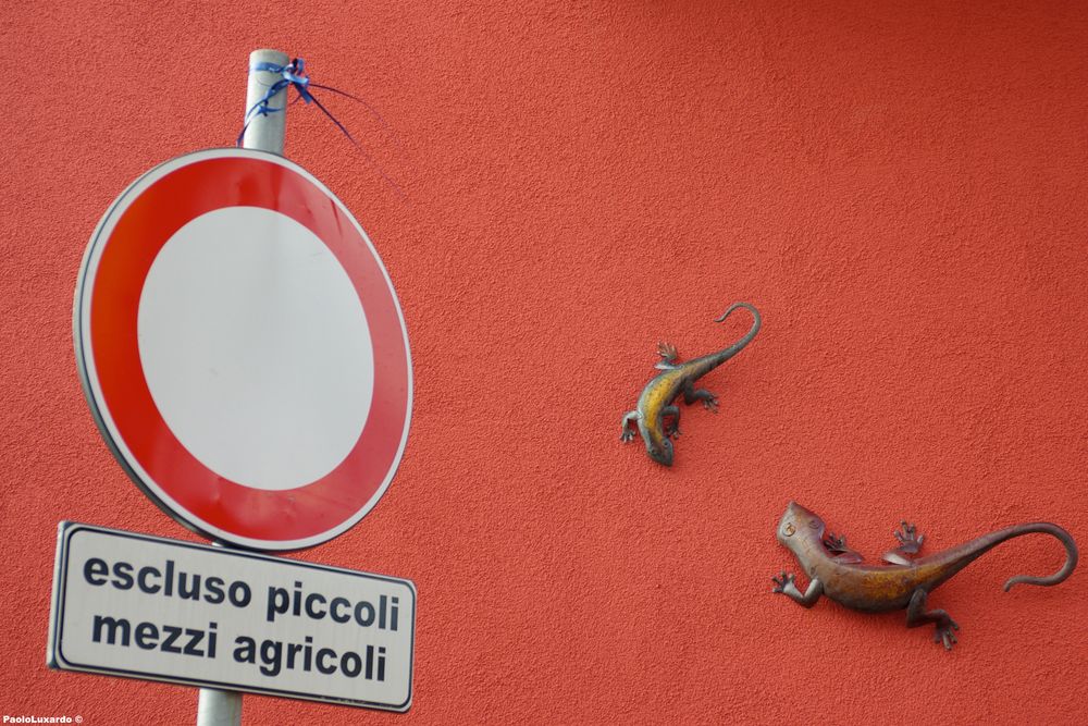 escluso piccoli mezzi agricoli