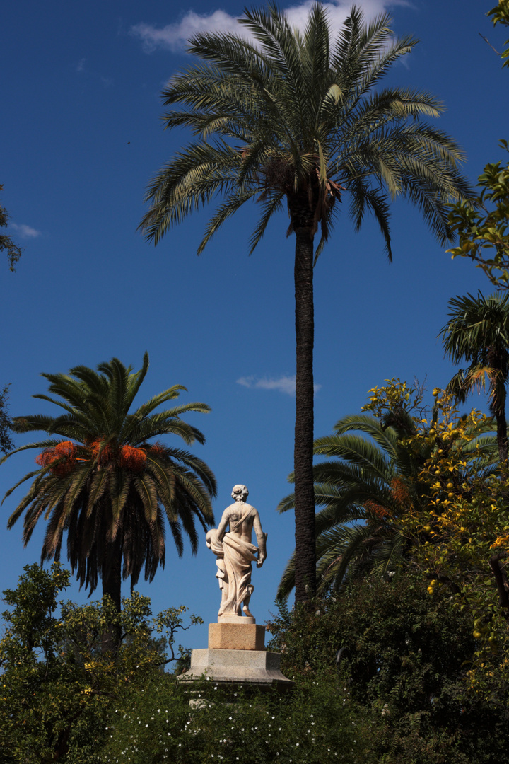 escultura en el parque