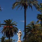 escultura en el parque