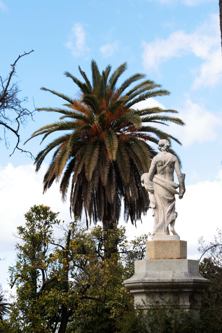 escultura en parque 