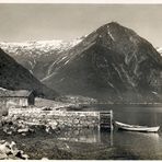 Esefjord,Balholm-Sogn.Foto von 1929