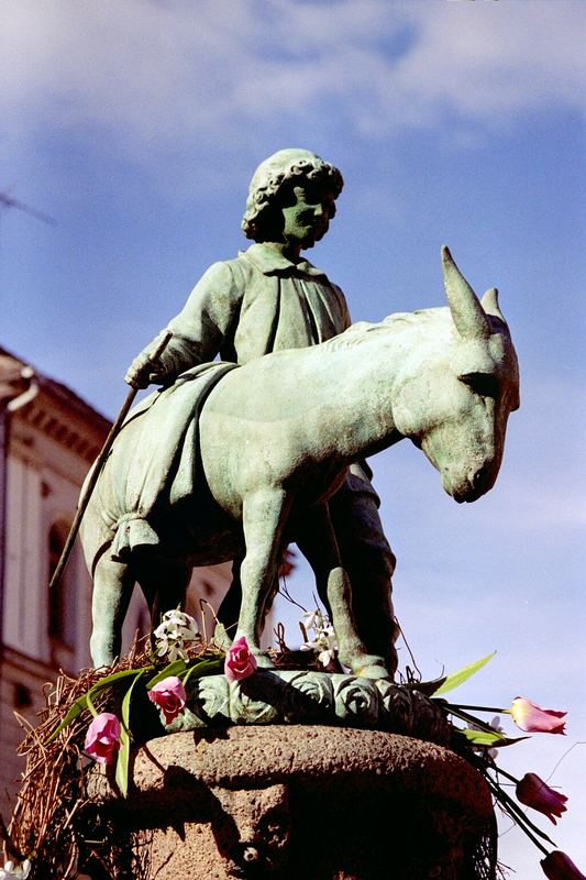 Eselsbrunnen in Halle / Saale