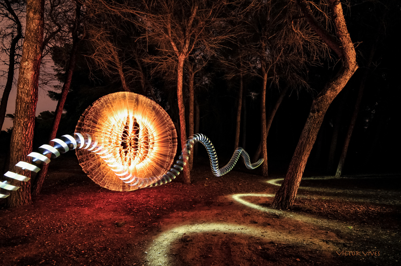 Esfera Light Painting