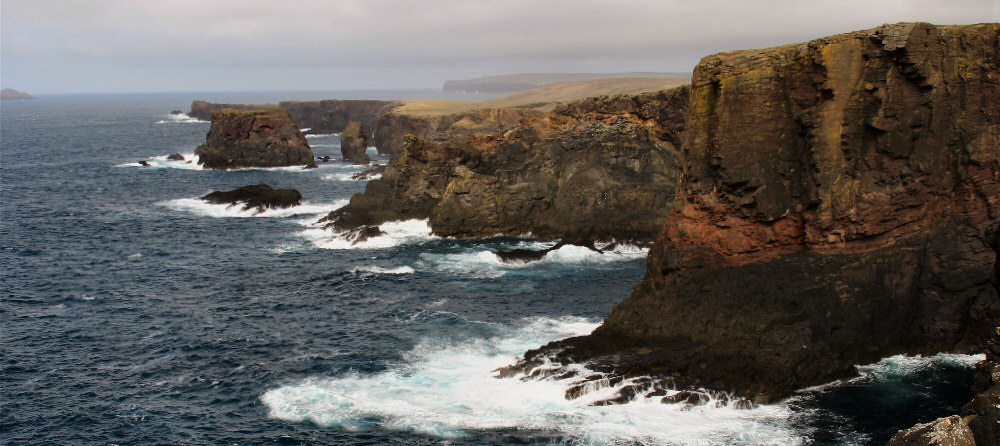 Eshaness Cliffs & Moo Stack