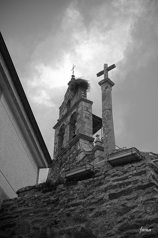 Espadaña de la Iglesia de La Torre de Aliste