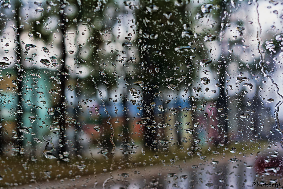 Esperando en la lluvia