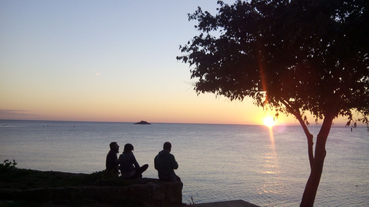 esperando la noche