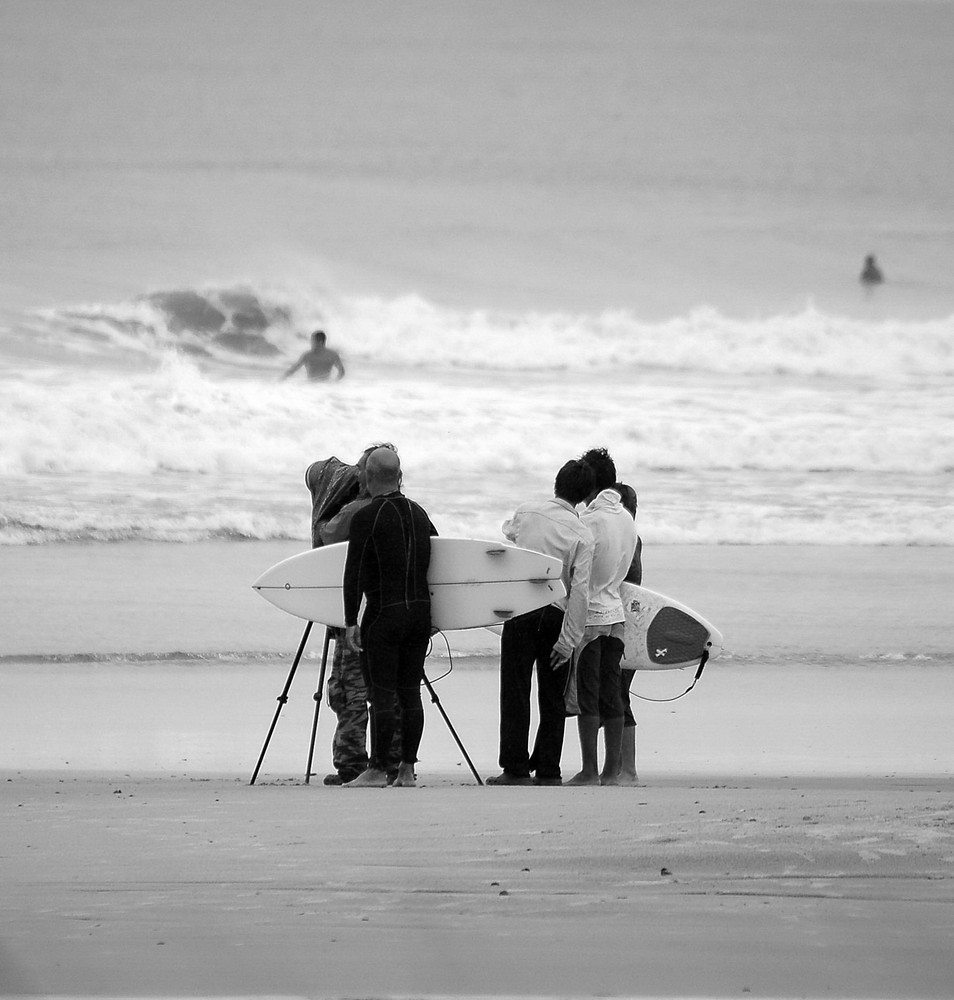 esperando la ola